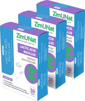Zimunat Lactic Acid Bacillus Orally Disintegrating Strips 150 ms (90 Strips)