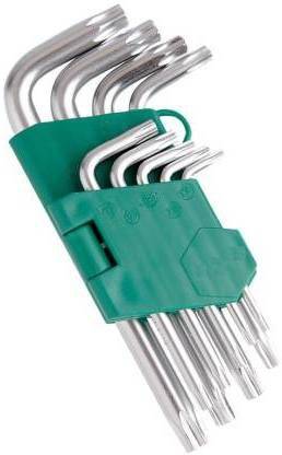 Tulsway 9 pcs allen key set with 9 pcs screw driver Allen Key Set