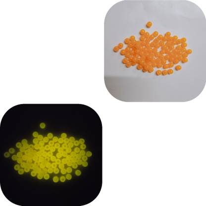 JASH NIGHT GLOW BEADS Orange Colour