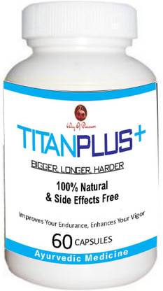 Way Of Pleasure TitanPlus 100% Natural 60 Capsule For More Pleasure & Performance