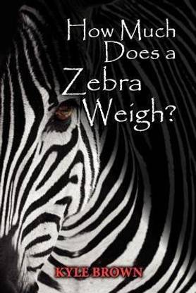 How Much Does a Zebra Weigh?