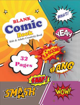 Blank Comic Book For Kids : Create Your Own Comics With This Comic Book Journal Notebook: Large Big 8.5" x 11" Cartoon / Comic Book With Lots of Templates (Blank Comic Books)