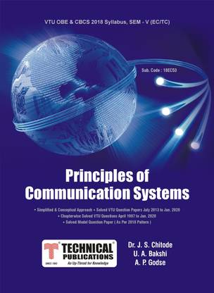 Principles of Communication Systems for BE VTU Course 18 OBE & CBCS (V- ECE -18EC53)
