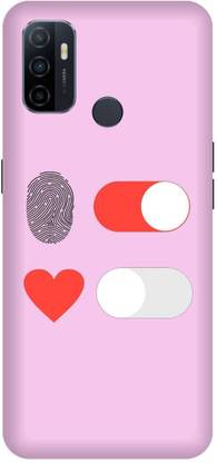 SAVETREE Back Cover for Oppo A33/Oppo A53 Fingerprint, Lock, On Off Back Cover