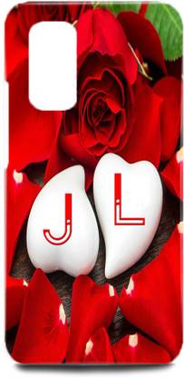 FIKORA Back Cover for Samsung Galaxy A51,J Loves L Name,J Name, L Letter, Alphabet,J Love L NAME