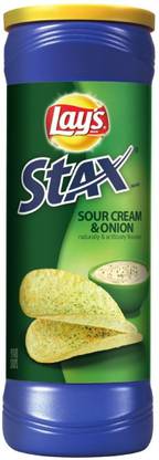 Lay's Stax Sour Cream & Onion (Imported) Chips