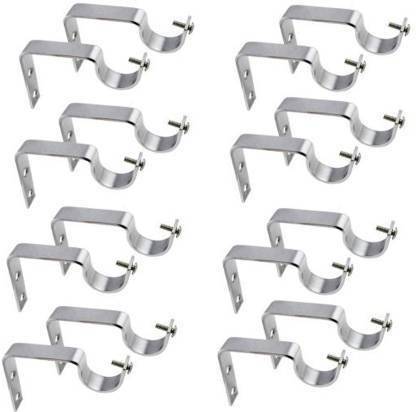 ROYAL Silver Rod Rail Bracket Metal