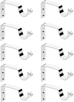 ROYAL Silver Rod Rail Bracket Metal