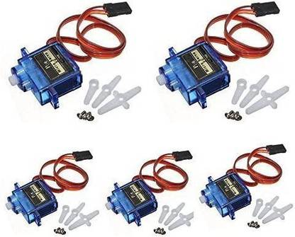 IDUINO 5 x SG90 Mini Gear Micro Servo 9g For RC Airplane Helicopter Motor Control Electronic Hobby Kit