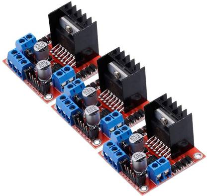 Super Debug (3 Pcs) L298N Motor Driver Controller Board Module Electronic Components Electronic Hobby Kit