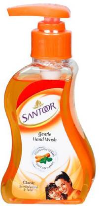 Santoor hand wash bottle 100 ml Hand Wash Bottle