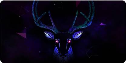 NOCKOUT Designer Large Mouse Pad for Laptop/Computer/Mouse/Keyboard (Size: 60 X 30 Cm)(LMP_4052K)Mousepad Non Slip Base Mousepad