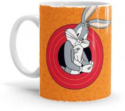 Sky Dot bugs bunny rabbit hole Multicolor Coffee Ceramic Coffee Mug