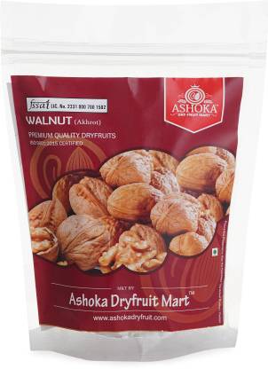 ASHOKA Dry Fruits Premium Quality Kashmiri Walnut Without Shell, Akhrot Giri Gold-1 kg Walnuts