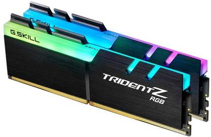 G skill Trident Z RGB DDR4 16 GB (Dual Channel) PC SDRAM (F4-3200C16D-16GTZR)