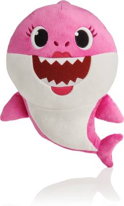 WowWee BabyShark Pinkfong Shark Family Song Doll - Mommy Shark, for Kids 3+ & Above