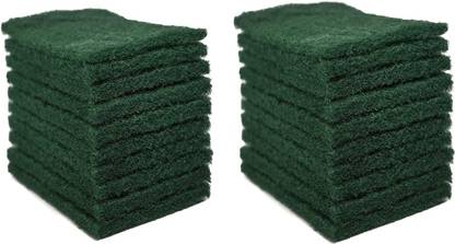 Darshan Ent scratch pad Cleaning Brush, Scrub Pad 20 Scrub Pad (Regular, Pack of 20) Scrub Pad