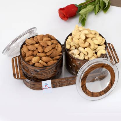 Heart Home Plastic Cookie Jar  - 500 ml