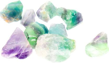 MARKA Multi Fluorite Rough Regular Asymmetrical Crystal Stone