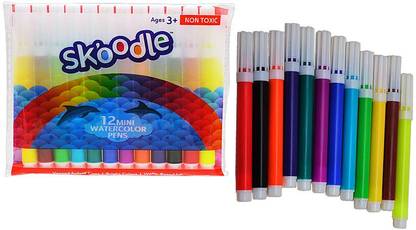 SKOODLE Skoodle Color Series Felt tip Nib Sketch Pen  with Washable Ink