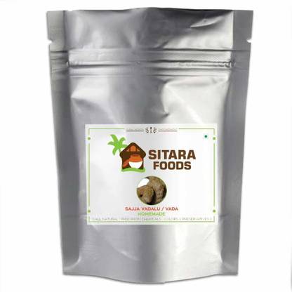 sitara foods Sajja Vadalu Perl Millet Vada 250 Grams