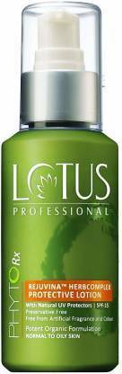 Lotus Herbals Professional Phyto Rx Rejuvina Herb Complex Protective Lotion, 100ml Men & Women Men & Women
