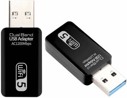 microware 1200MBps Wireless WIFI Adapter, USB 3.0 interface WIFI dongle receiver USB Adapter