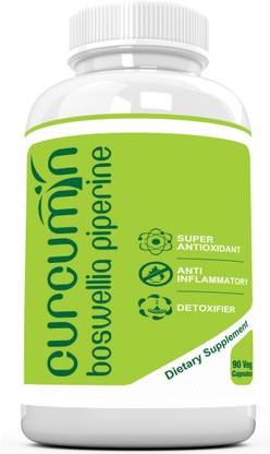 RAMINI BIONUTRITION CURCUMIN PIPERINE BOSWELLIA CAPSULES - 90 VEG CAPSULES