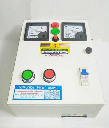rc electric india HP Single phase submersible pump control panel RC control panel� Submersible Water Pump
