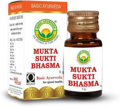 Basic Ayurveda Mukta Shukti Bhasma Pack Of 3
