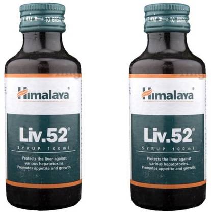 HIMALAYA Liv 52 Syrup 200ml pack of 2