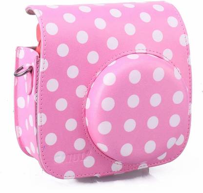 Caiul Mini 8/9/10/11 Instant Camera Pouch Bag (Dot Pink)  Camera Bag