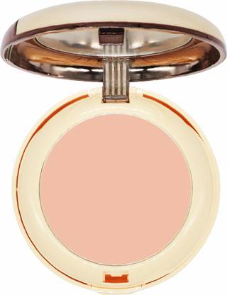 Half N Half Make up powder sleek crystal two way cake-Rose Blush Compact