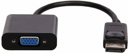 ALRITO VGA Cable 0.15 m DisplayPort to VGA Converter Cable DP Male to VGA Female Adapter for Macbook PC Laptop