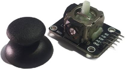 RITZYROBO 1pcs Dual Axis Xy Joystick Module for Arduino Ps2 Joystick Module with button Educational Electronic Hobby Kit