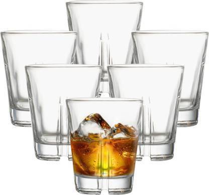 LUXURIOUS CROCKERY (Pack of 6) GLASS@208 Glass Set Water/Juice Glass