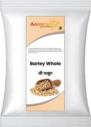 Annprash Premium Quality Barley Whole / Jau Sabut - 2KG Pack Barley