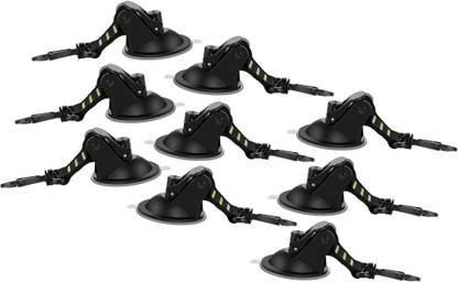 ZENIM Vacuum Suction Cup With Strong Hold for Various Applications(Pack of 9) Hook 1
