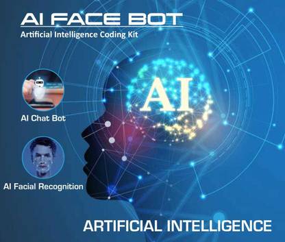 Oxygen To Innovation AI Face Bot DIY ( Do it Yourself ) Kit, Artificial Intelligence Coding Kit