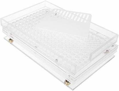 PATCO 209 Holes - Manual Empty Capsule Filling Machine/Powder Filler Board | Capsule Filling Tray (Size 00 Capsules - 950 MG Powder Filling) Reusable Medical Tray