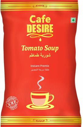 CAFE DESIRE Instant Tomato Soup Premix for Vending Machine | Rich Taste as Home-Made | Makes 40 Cups