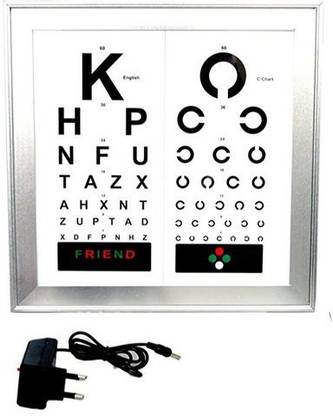 ECP LED 3 Meter Vision Test Chart