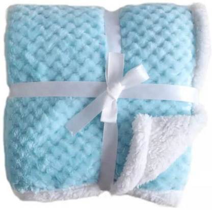 BRANDONN Self Design Crib Crib Baby Blanket for  AC Room