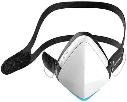 Netum Smart Electric Air Purifier Face Mask with HEPA Filter activated carbon to deliver the purification greater then 98.9% NT-TRPP100 Reusable, Washable