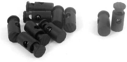 uxcell Plastic Toggles Spring Stop Drawstring Rope Cord Locks 10 Pcs