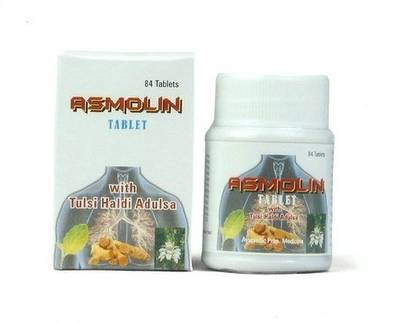 Asmolin Tablet with Tulsi Haldi Abduls