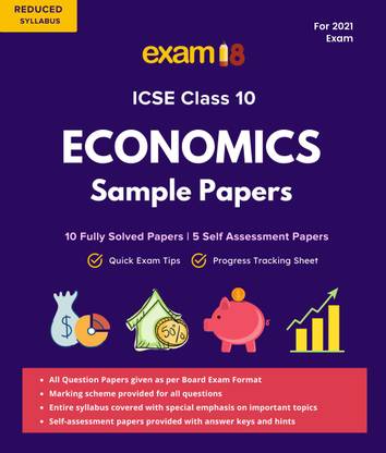 Exam18 ICSE Solved Sample Papers, Economics, Class 10 (Reduced Syllabus) (For 2021 Exam)