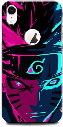 INDICRAFT Back Cover for Apple iPhone XR NARUTO, ANIME, NEON