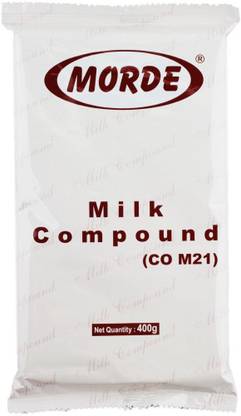 Morde Pack of 1 | 400 GM | Milk Compound Slab Bar Bars