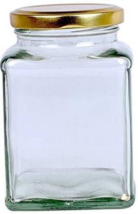 amodha Glass Honey Jar  - 400 ml
